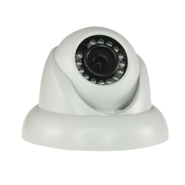 720P IP Camera - 1/4” 1.0 Megapixel CMOS - H.264 / MJPEG Compression - 3.6 mm Lens - 15 LED's Range 20 m