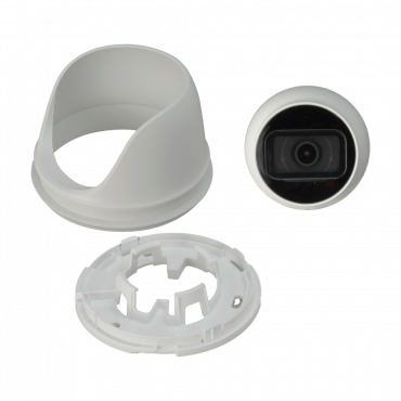 Turret IP 4 Megapixel Camera Ultra Range - 1/3” Progressive Scan CMOS - Compressie H.265+/H.265/H.264+/H.264 - 2,8 mm lens / 50 m IR LED's Scope - WDR | | IP67 Geïntegreerde microfoon