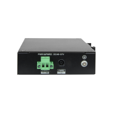 X-Security PoE Switch - 4 PoE ports +1 SFP +1 Uplink Gigabit - Speed 10/100/1000Mbps - Port 60W 1 / ports 30W 2-4 / maximum 60W - Hi-PoE / IEEE802.3at (PoE+) / af (PoE) - DIN rail mount