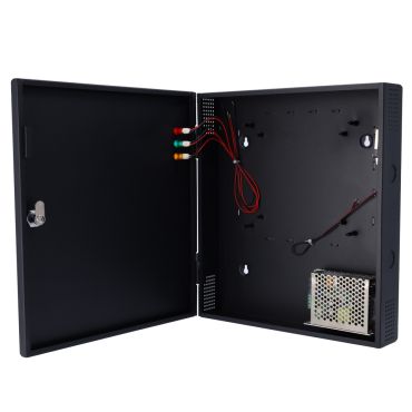 Box for INBIO controller - Compatible with ATLAS Series controllers - Anti-tampering - Lock with key - Power supply | battery Space - LED status indicator