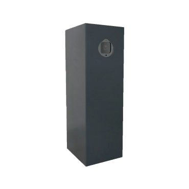 Totem for LPR - Suitable for multiple device types - Easy access to installation - Stainless steel - Gray powder coating - Suitable for exterior IP65