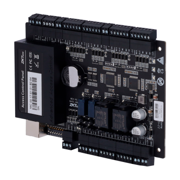 Access Controller - Card, QR or PIN - TCP/IP Communication - 4 Wiegand readers - Relay output for 4 doors - ZKBioCV Software 5 doors/5 APP included