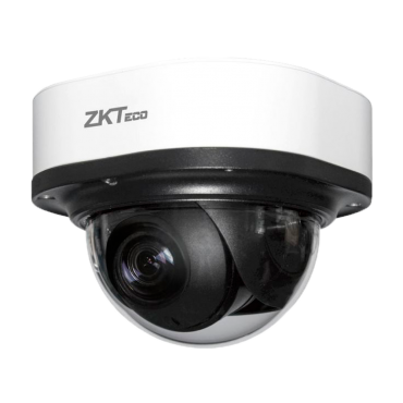 IP Dome Camera 2 Mpx LPR - 1/2.8” Sony STAVIS CMOS - OCR function (integrated license plate reading) - 3.35~10.05mm motorised lens - IR LEDs range 50 m | RS485 - Embedded LPR software | ZKBioCV