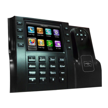 Time & Attendance control - EM/MF and PIN cards - 10.000 cards | 200.000 records - 3.5" TFT , TCP/IP, USB and function keys - Soft. Presence ZKBioTime8 2 equipment included - Time and Attendance Software: GoTimeCloud